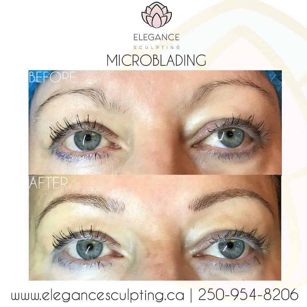 microblading Parksville b.c elegance sculpting