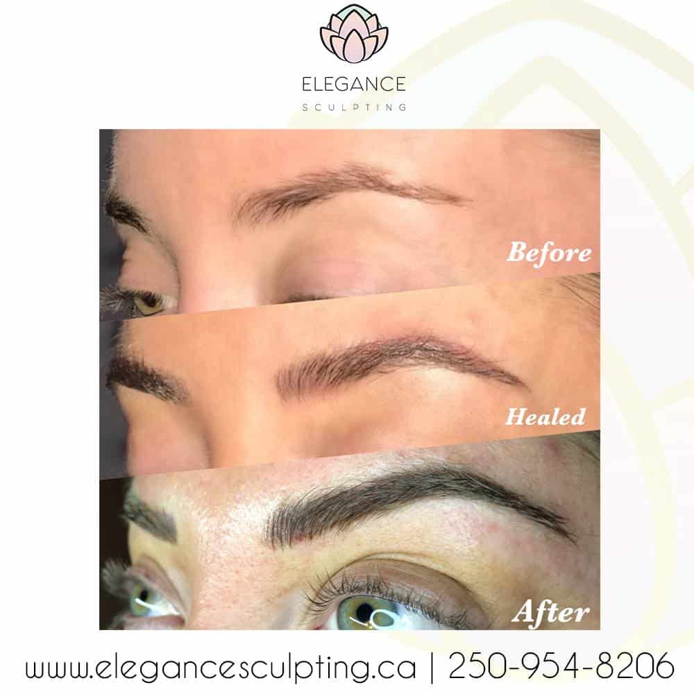 microblading Parksville b.c elegance sculpting